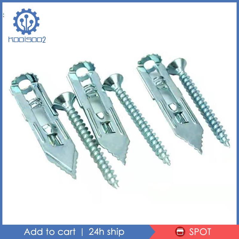 [Koolsoo2] Set 20 Ốc Vít Tự Động Khoan Tường Khô Dễ Sử Dụng Cho TV / Xe Đạp