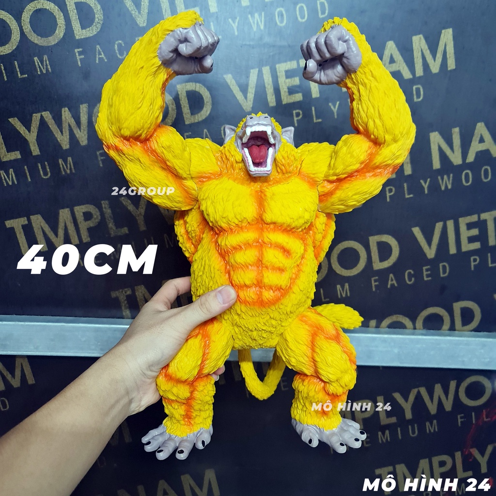 Mô hình khỉ vàng khổng lồ Oozaru trong Dragon ball super saiyan huyền thoại Legend goku Ichiban GT Tamashii