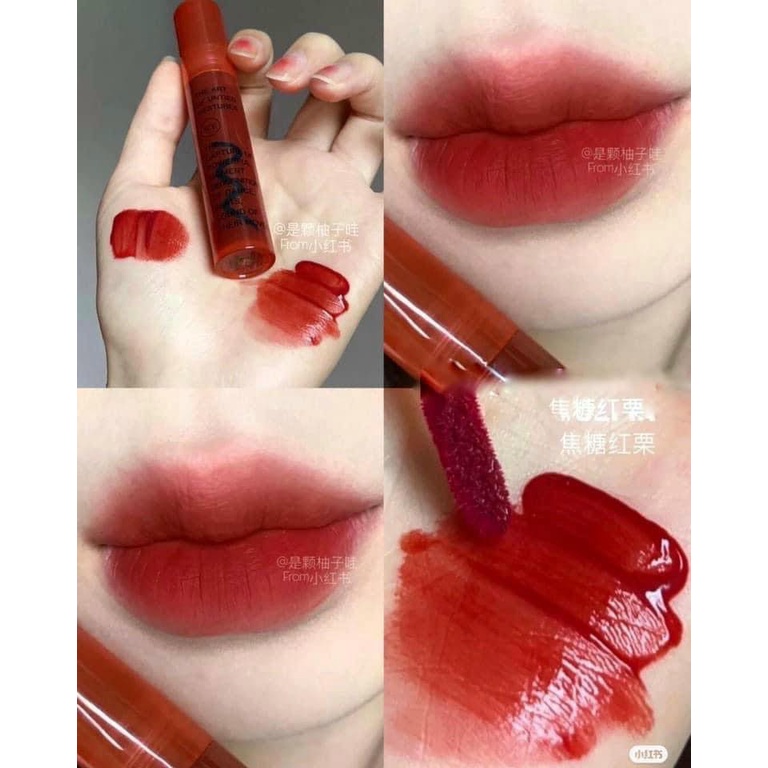 Son 3CE MY MOVES EDITION Blur Water Tint #SEPIA - đỏ gạch