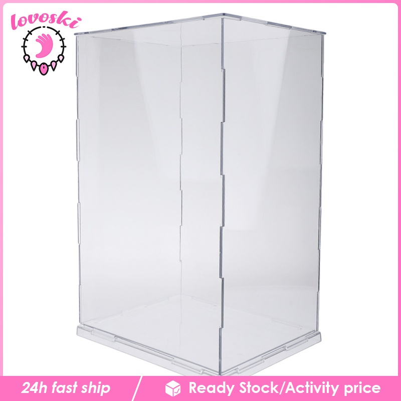 Hộp trong suốt trưng bày mô hình xe hơi 25cm