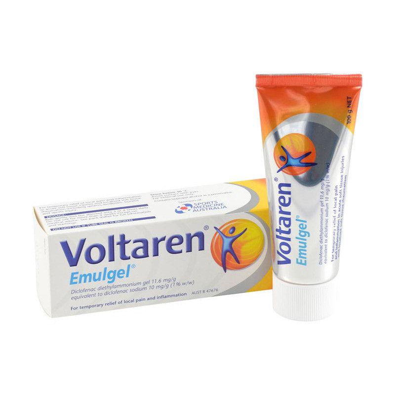 VOLTAREN EMULGEL - TỔN THƯƠNG GÂN, DÂY CHẰN, CĂNG CƠ