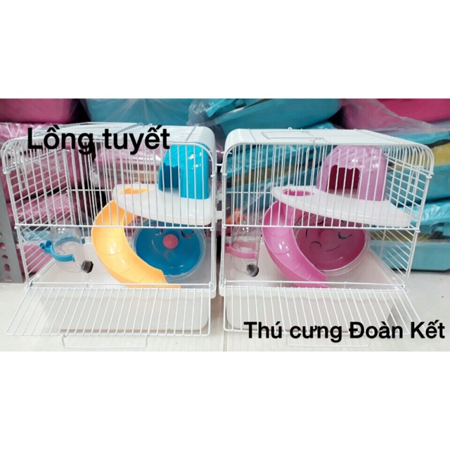 Lồng hamster tuyết trắng