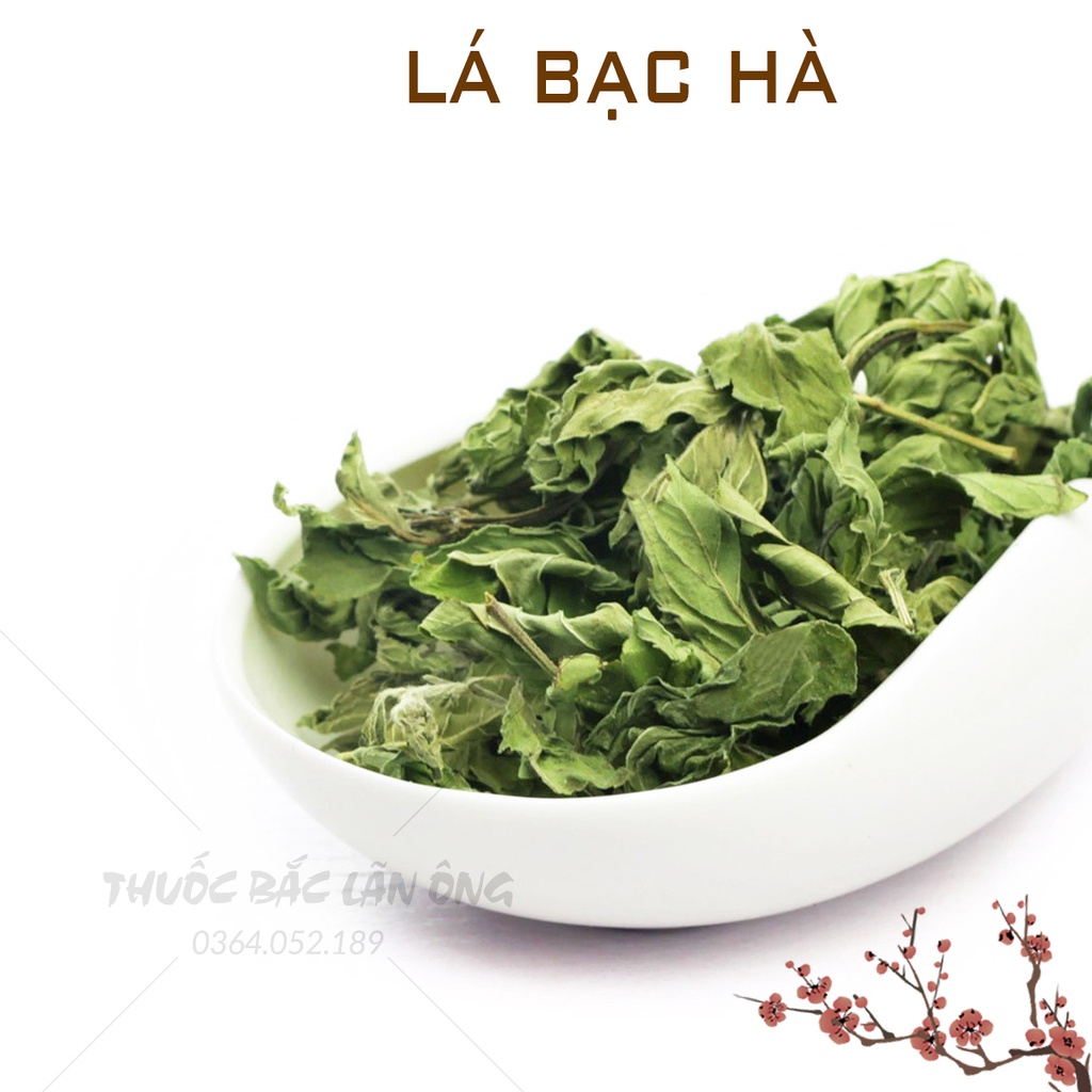 Lá bạc hà sấy khô 1kg (Xông hơi giải cảm, hỗ trợ tiêu hóa, thơm miệng)