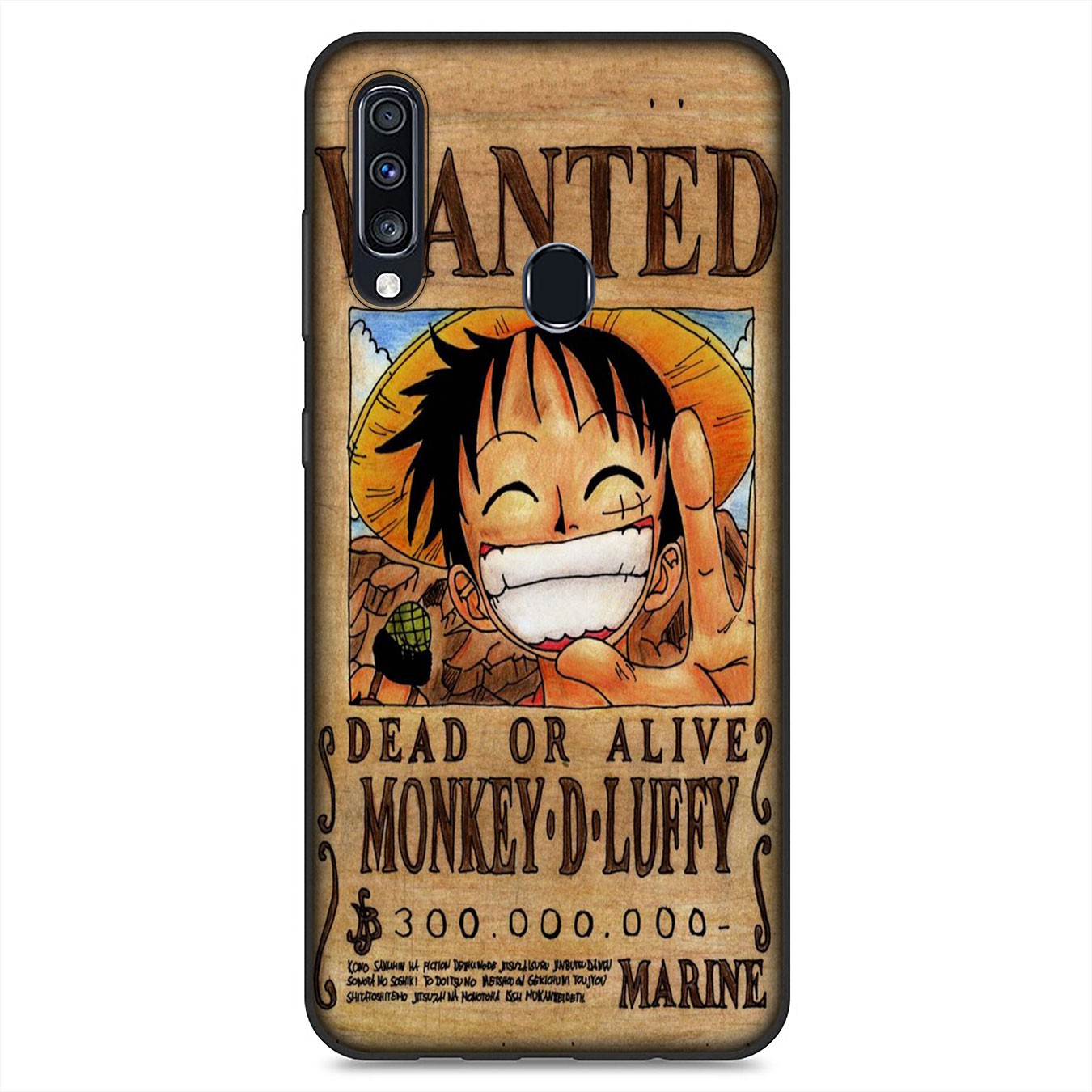 Samsung Galaxy A02S J2 J4 J5 J6 Plus J7 Prime A02 M02 j6+ A42 + Casing Soft Silicone Phone Case luffy Anime One Piece Cover