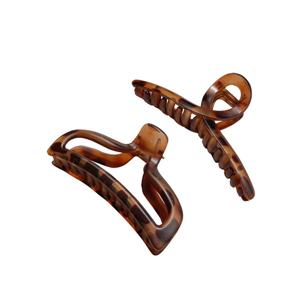 2 Kẹp Tóc Càng Cua Cỡ Lớn Thời Trang Nữ Sành Điệu