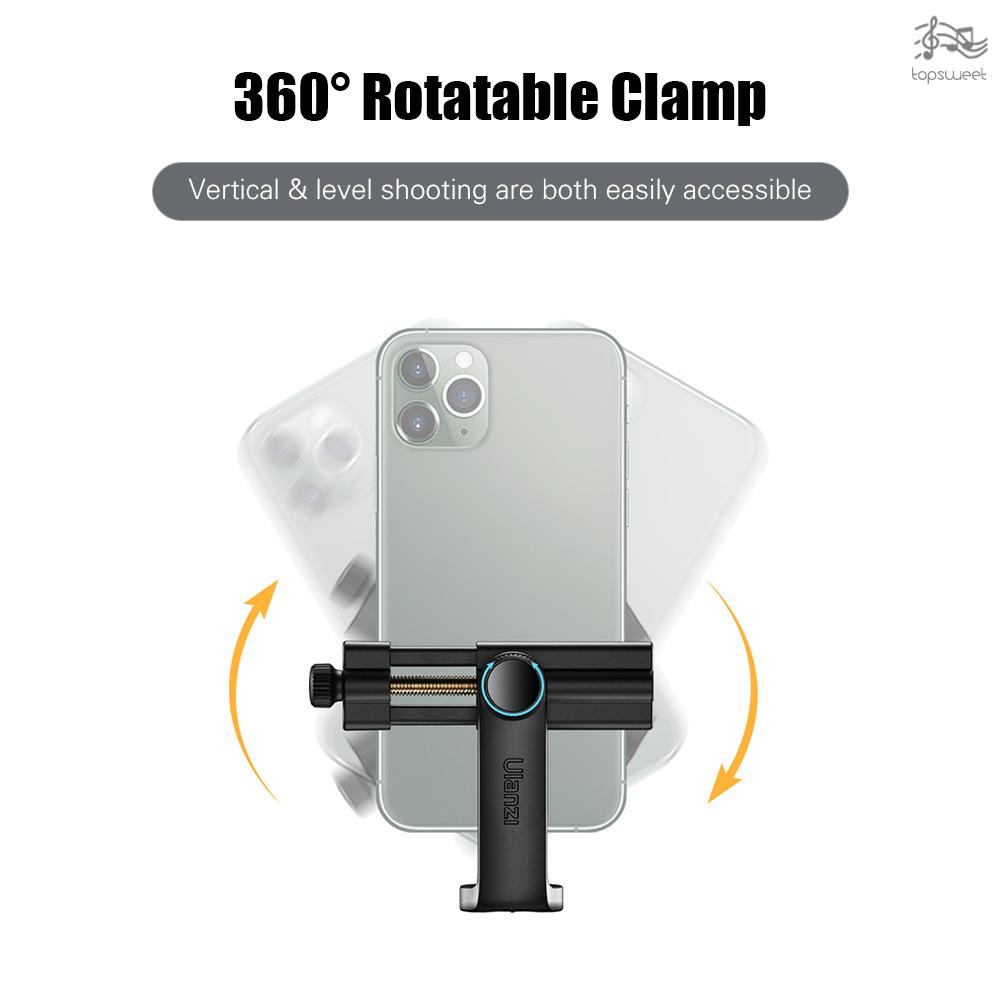ULANZI Kẹp Giữ Điện Thoại Xoay 360 Độ Tsxulanzi ST-17° Giá Đỡ Dọc Gắn Máy Ảnh 1 / 4 Chuyên Dụng | BigBuy360 - bigbuy360.vn