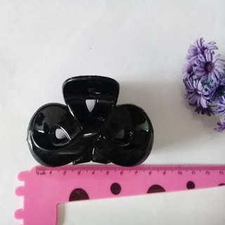 8 cm Kẹp tóc hình nơ có lỗ phụ kiện bờm tóc
