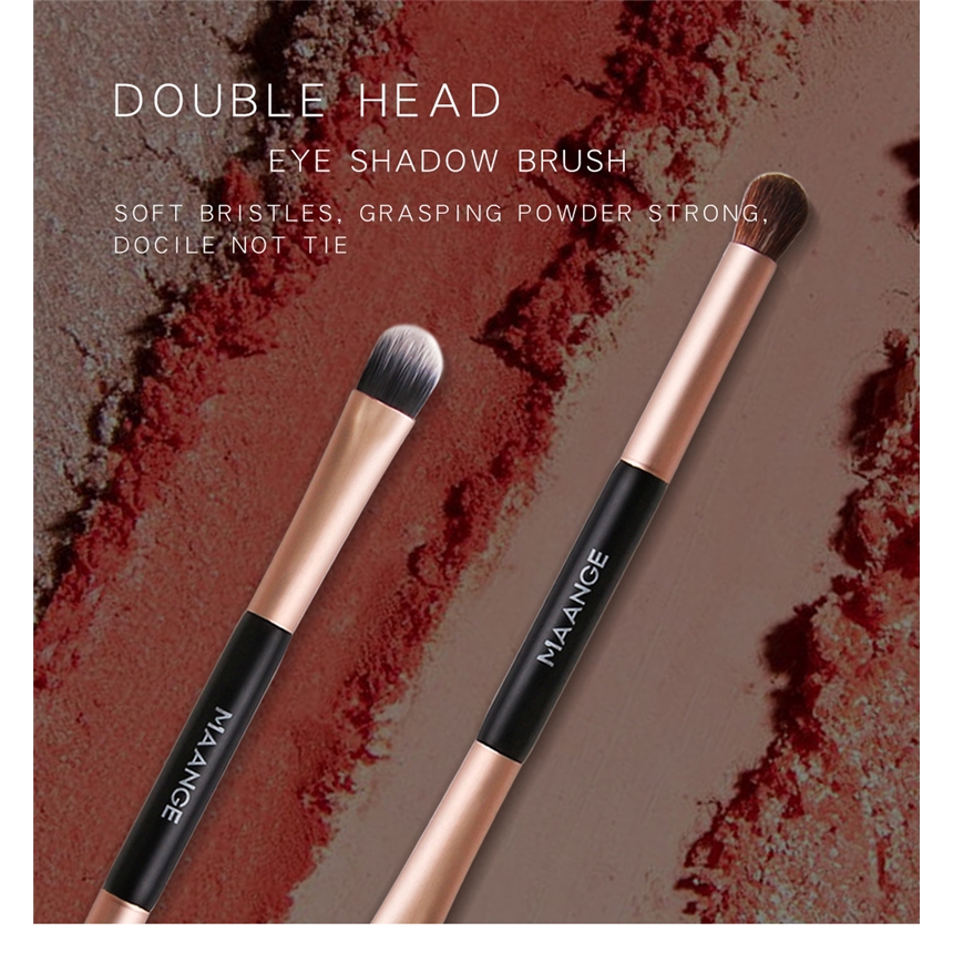 Cọ trang điểm mắt hai đầu chất liệu nylon mềm mại