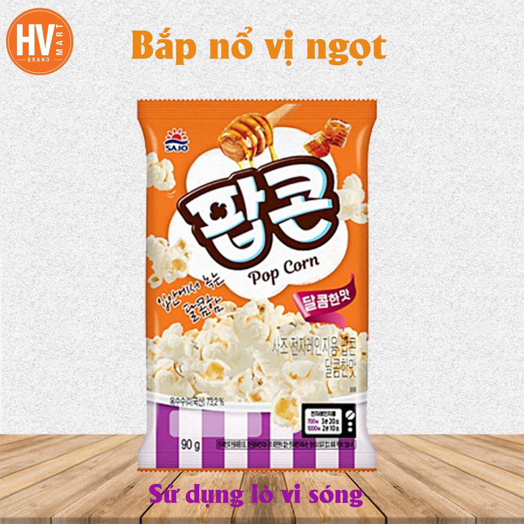 [Date Mới ]  Bỏng Ngô Lohi Sajo Hàn Quốc 로하이팝콘 - Siêu Ngon, Thơm Giòn