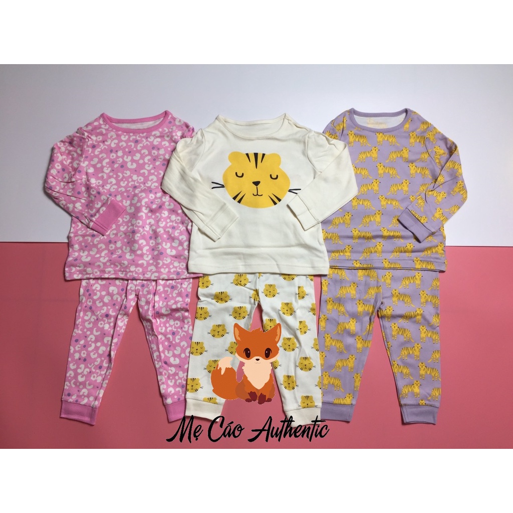 Set 3 bộ cottton George AUTH cho bé gái