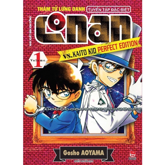 Sách-Thám tử lừng danh Conan - Vs.Kaito Kid Perfect Edition - Tập 1 (Tặng kèm 01 Postcard)