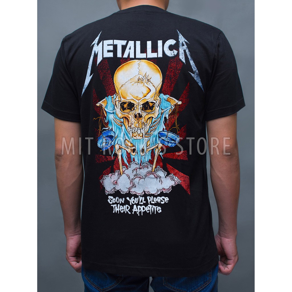 Áo Metallica - Rock band tee - Áo Rock - Size S, M, L, XL, XXL - Áo Thái Lan
