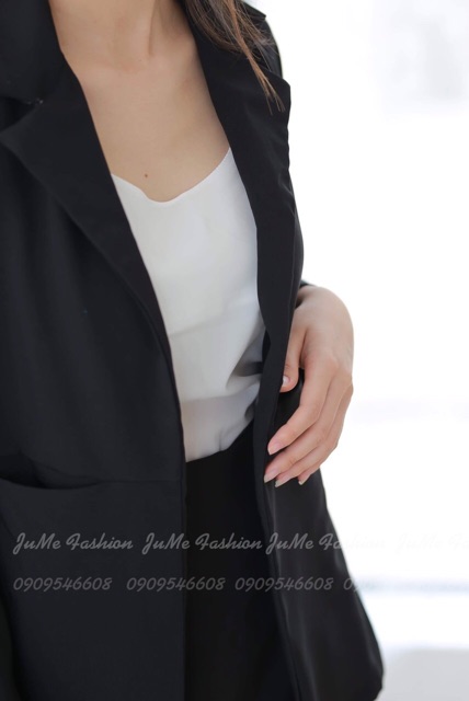 [SALE] Áo Blazer 4 màu không khuy_ẢNH THẬT MẪU CHỤP_jumefashionshop | BigBuy360 - bigbuy360.vn
