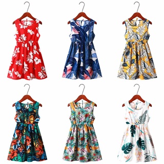 Đầm Công Chúa Luckycandy In Hoa Phong Cách Mới Dành Cho Bé Gái