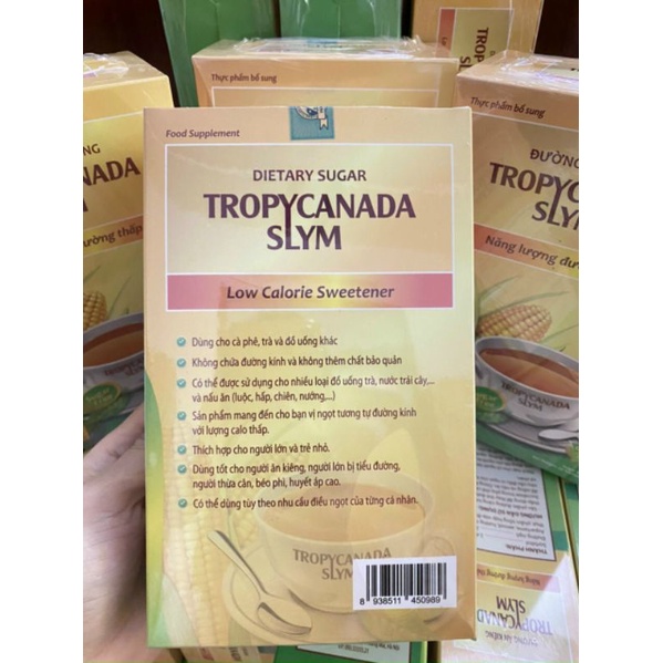 Đường. bắp ăn kiêng Tropycana chính hãng