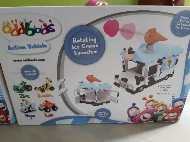 Mô hình xe+oddbods