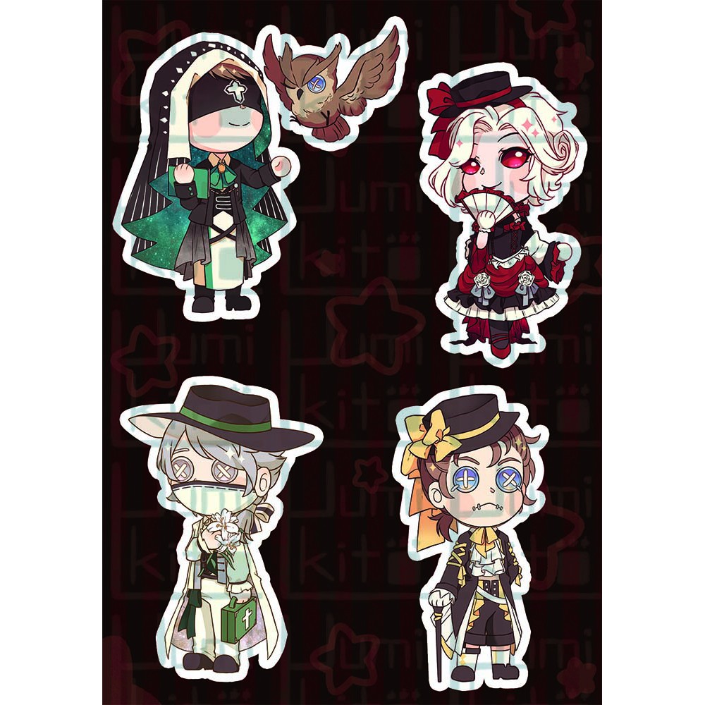 [Sticker và Móc khóa] Tiệc trà Identity V