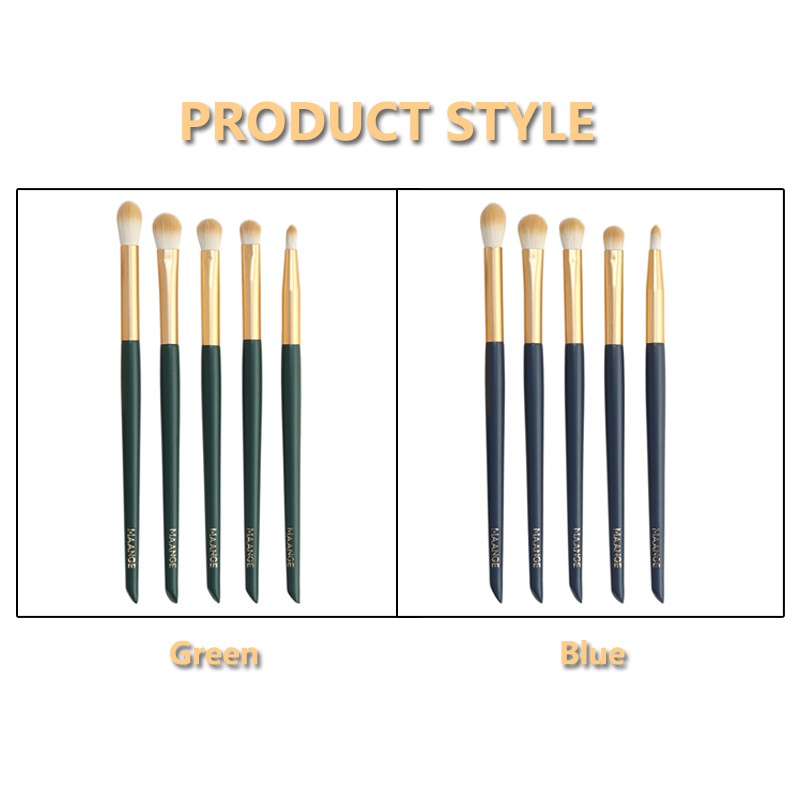 5 PCS/Set Makeup Brushes Set  Cọ trang điểm đánh phấn mắt chất lượng cao MAGEFY
