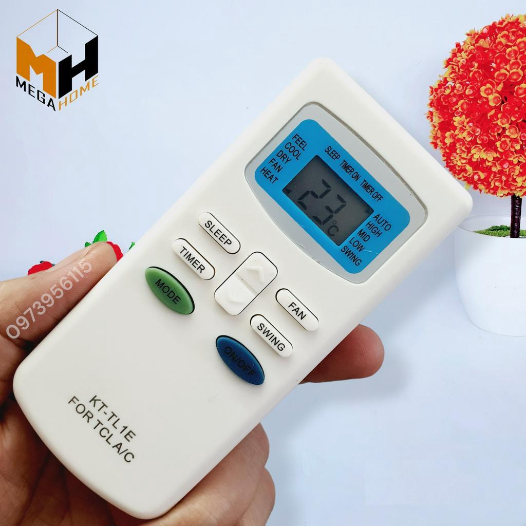 Điều khiển điều hòa TCL, remote máy lạnh TCL hàng loại 1
