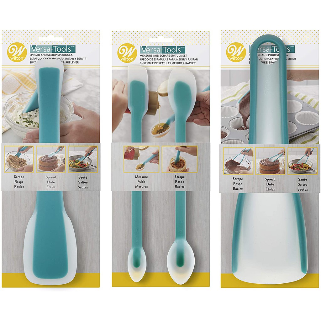 Wilton Spatula Silicone múc trộn to