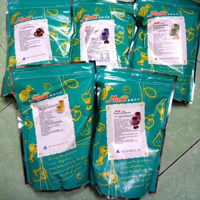 Bột pudding  Mole hương Khoai Môn/ Trứng/Chocolate/Phô mai gói 1kg