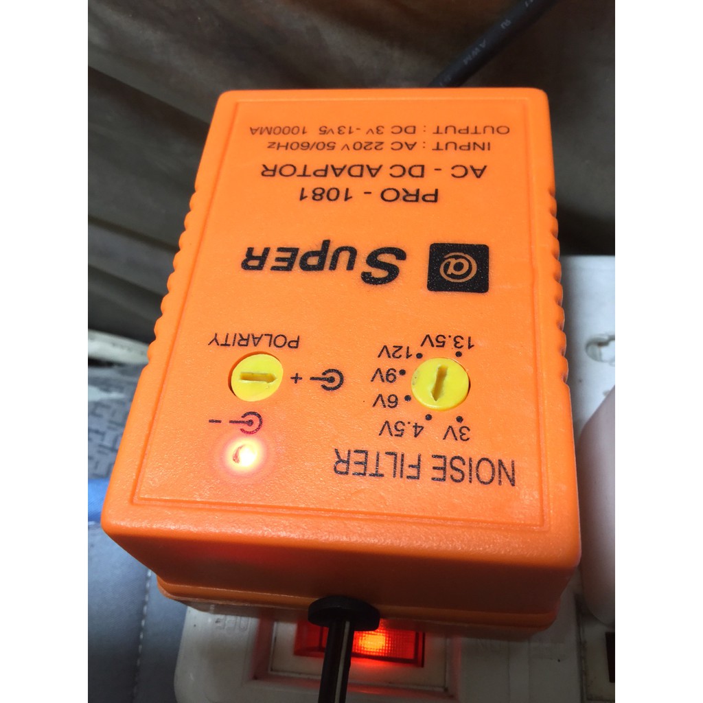 [ Đa năng ] Nguồn Adapter Super Pro - đa năng - 450mA - 1000mA