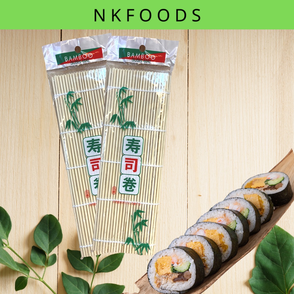 Mành tre cuộn cơm rong biển kimbap sushi NKfoods