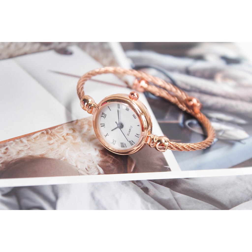 Đồng hồ nữ CANDYCAT1 dây thép vòng tay cá tính version 1 | BigBuy360 - bigbuy360.vn