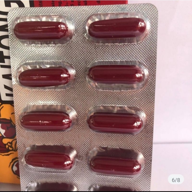 HỘP SÂM KAITONG NUÔI KÍCH LỰC CHO GÀ ĐÁ (20 viên)