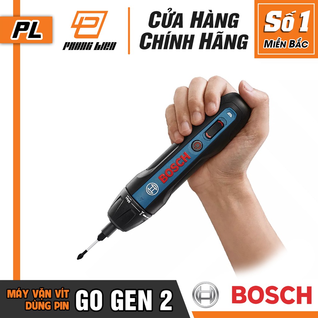 Máy Vặn Vít Dùng Pin Bosch Go Gen 2 (3.6V-1,5AH) - Hàng Chính Hãng