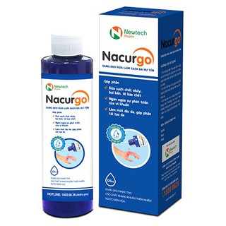 Dung dịch rửa làm sạch da hư tổn nacurgo 125ml