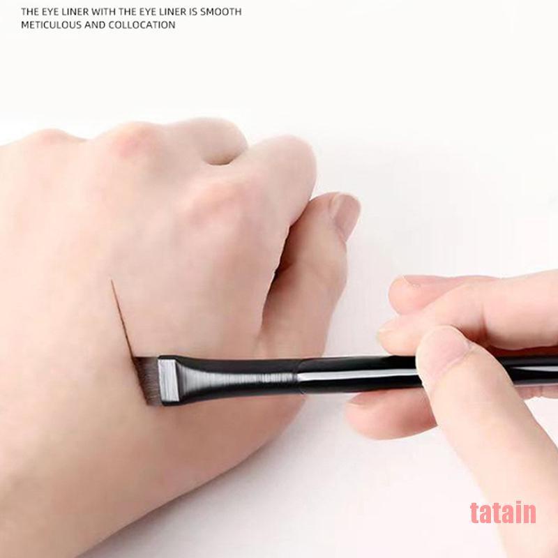 [Hàng mới về] Cọ trang điểm lông mày / kẻ mắt đầu nghiêng siêu mỏng tiện dụng