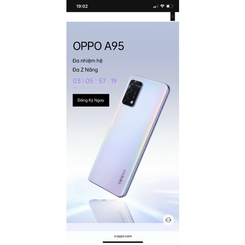 Điện thoại OPPO A95  - Hàng Chính Hãng