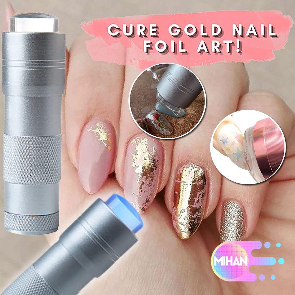 [Hàng mới về] Đèn LED sấy khô sơn móng tay đầu Silicon mềm kích thước nhỏ gọn tiện lợi