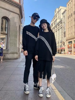 Set đồ đôi nam nữ thu đông 2019