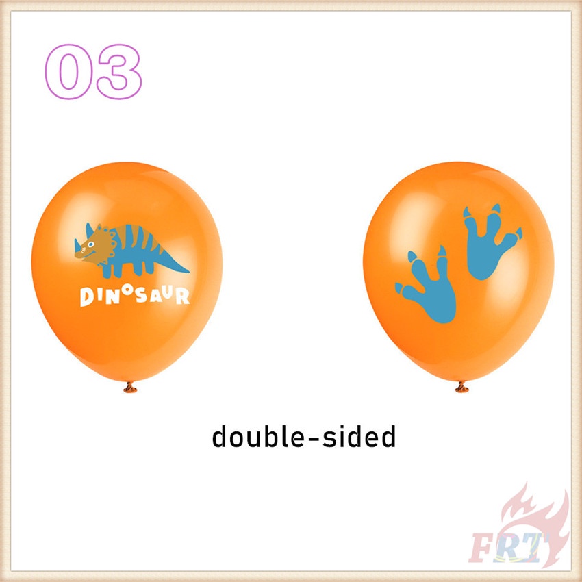 Quả bóng cao su hình chú khủng long xinh xắn trang trí tiệc sinh nhật đẹp mắt 12inch