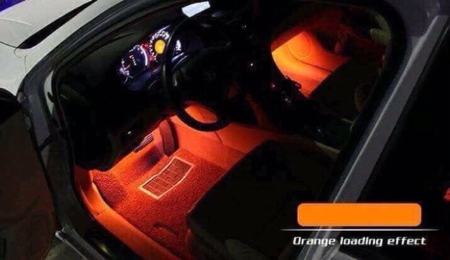 Đèn led gầm ghế ô tô 12 Led 4 thanh