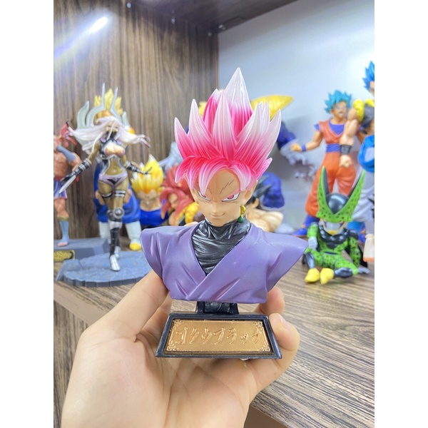 Mô hình bán thân Dragon Ball / mô hình bán thân Black Goku Rose