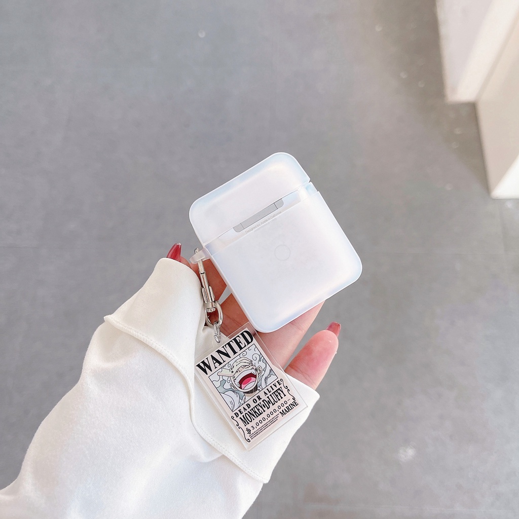 Vỏ Bảo Vệ Hộp Sạc Tai Nghe bluetooth Không Dây airpods 1 2 3 pro gen 2 Họa Tiết Hoạt Hình one piece luffy