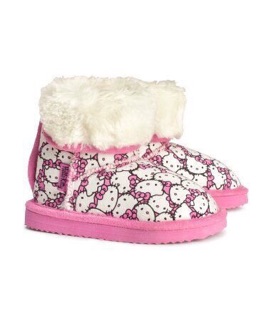 BOOT KITTY CỔ LÔNG H&M XUẤT