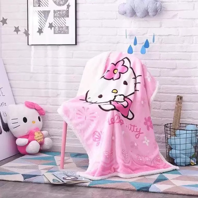 [XẢ KHO- FREESHIP] CHĂN LÔNG CỪU 2 LỚP SIÊU MỊN CHO BÉ 1m x 1m40.