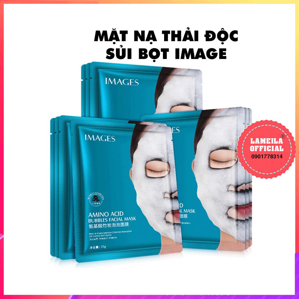 Mặt Nạ Thải Độc Sủi Bọt Amino Acid Image P0309