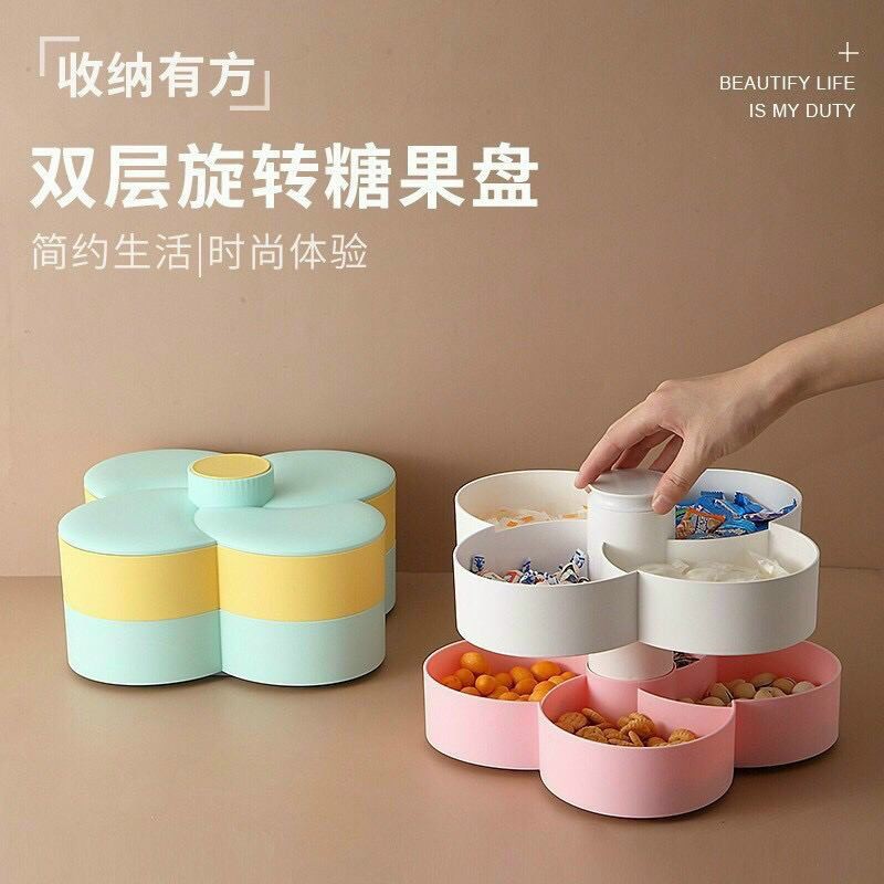 Khay Mứt 💖[FREESHIP]💖Khay Mứt Nở Hoa 6 Cánh Tự Bung Sang Xịn Mẫu Mới Nhất