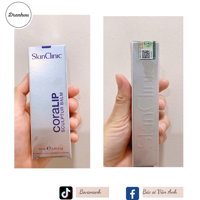 Son dưỡng mềm môi, căng mọng Coralip