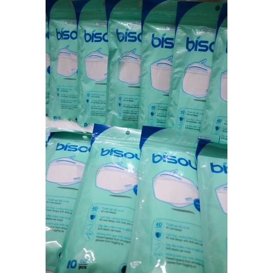 KHẨU TRANG Y TẾ BISOU KF94 - HỘP 30C