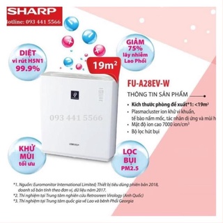 Máy lọc không khí Sharp FU-A28EV-W