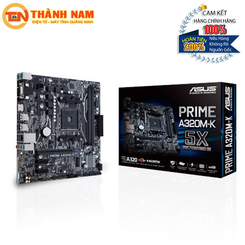 [FREESHIP 99K]_Mainboard ASUS PRIME A320M-K Socket AM4