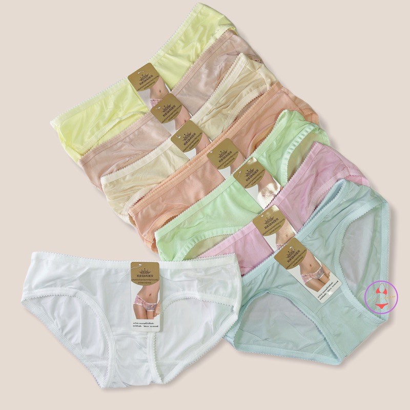 Quần lót thun lạnh 2104 thoáng mát size&lt;50kg set 10 cái