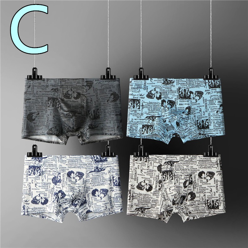 SMY Set 4 Quần Lót Nam Thời Trang