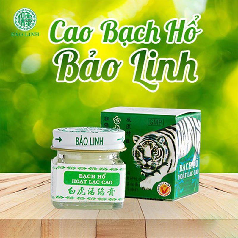 [Chính Hãng] Cao Xoa Bóp Bạch Hổ_Dầu Cao Xoa Bóp Dược Liệu Cao Bạch Hổ Hoạt Lạc Cao Dạng Sáp 20gr